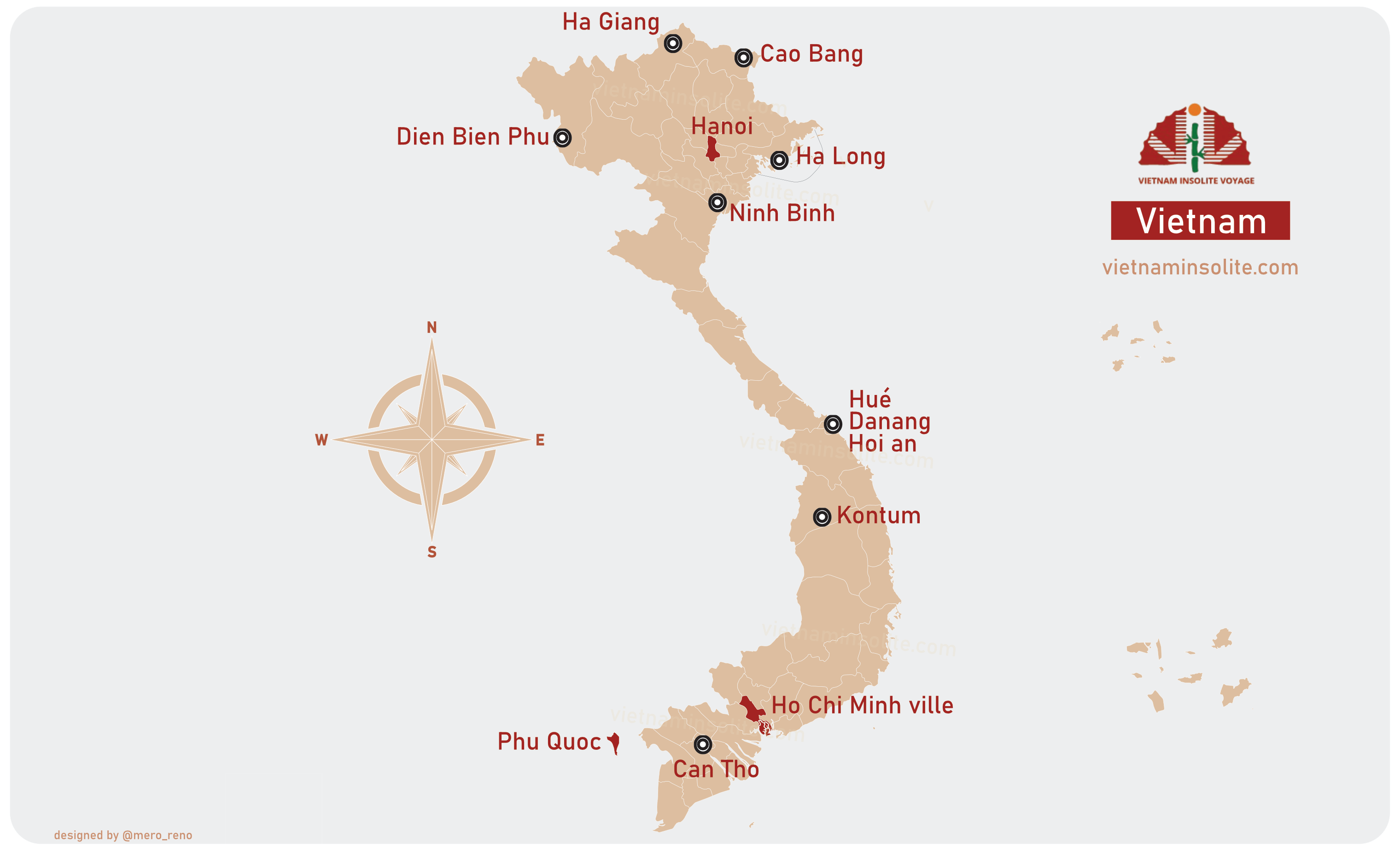 Top destinations à visiter au Vietnam